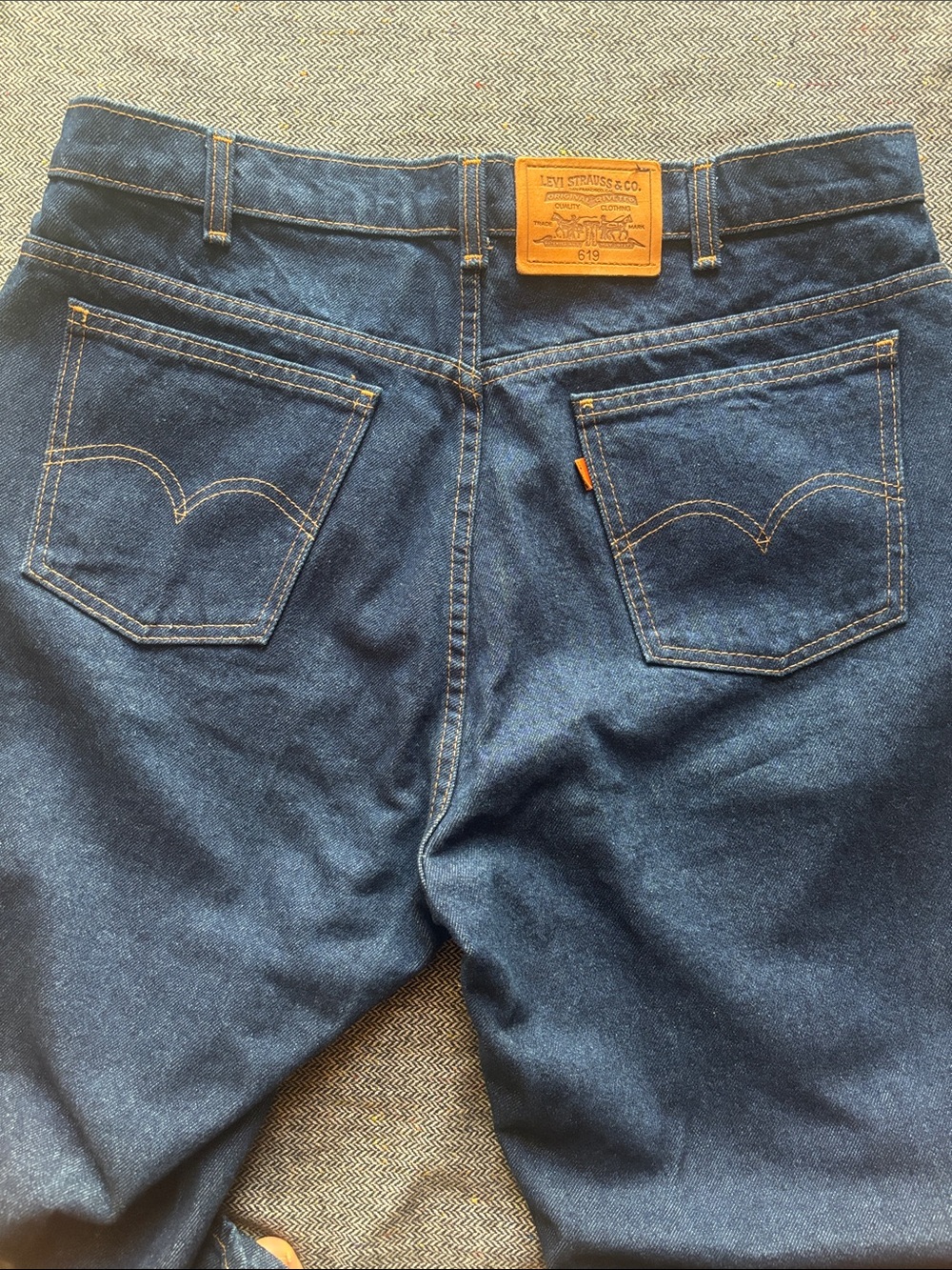 Like New Vintage Levi's 619 Orange Tab Denim, 38x34